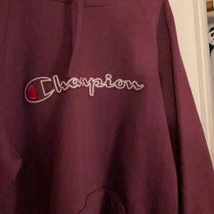 New new we worn champion hoodie